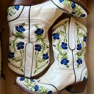Vintage Old Gringo Embroidered Boots Size 8.5
